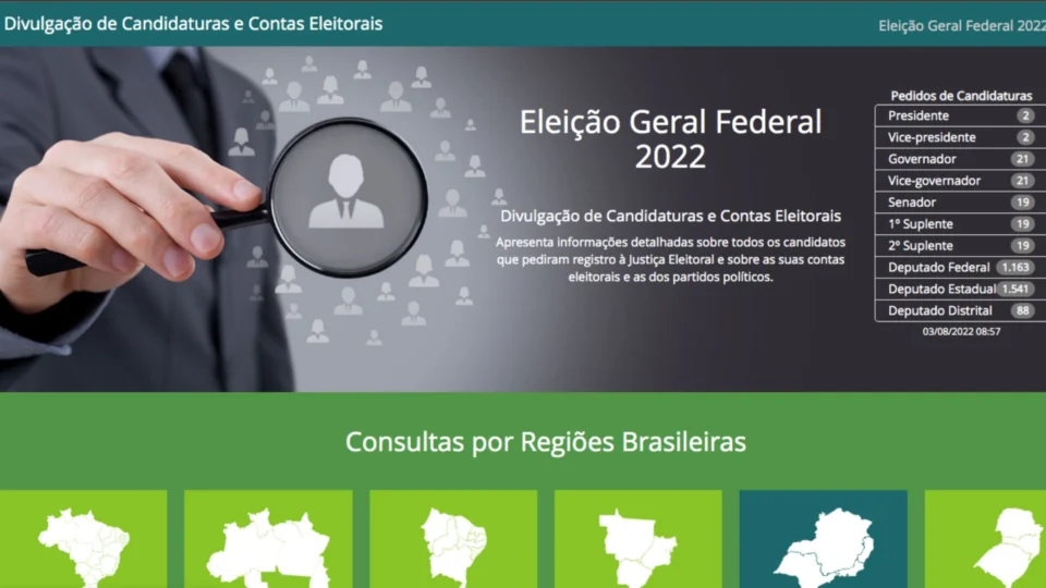 Eleições 2022: prazo para registro de candidatos encerra dia 15; propaganda na internet inicia dia 16 de agosto