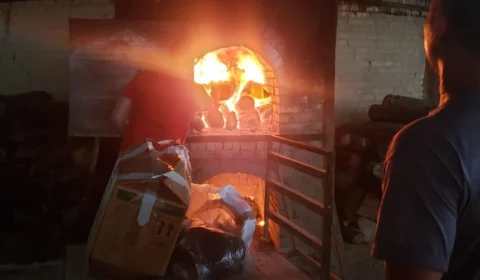 Mais de 50 quilos de drogas são incineradas em olaria de Nova Olinda do Norte, interior do Amazonas