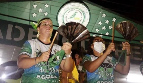 Mocidade de Aparecida antecipa ensaio de bateria para este domingo, em Manaus