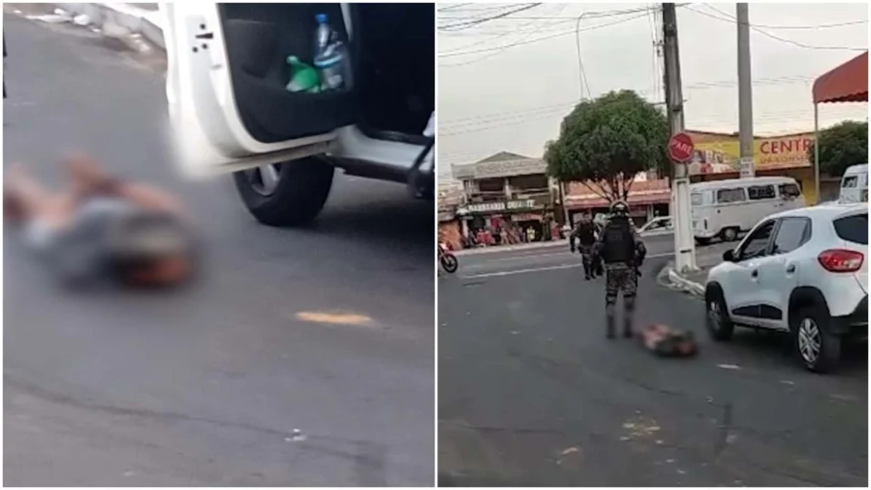 VÍDEO: assaltante rouba carro de aplicativo e acaba preso na Zona Oeste de Manaus