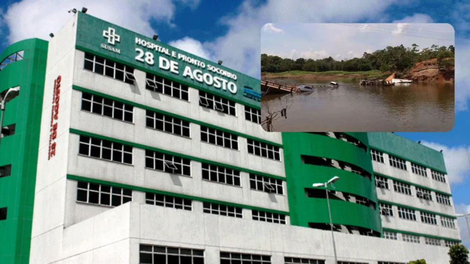 Hospital de Manaus recebe cinco vítimas de desabamento em ponte no Careiro Castanho ￼