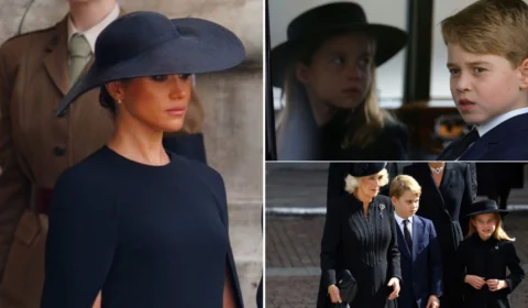 Homenagem: Kate, Meghan e princesa Charlotte usam joias dadas de presente pela rainha Elizabeth II