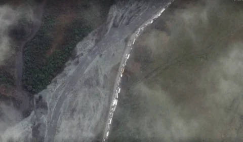 Satélite registra fuga de russos para Geórgia e Mongólia