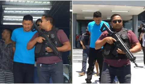 VÍDEO: suspeitos de assassinatos são presos em operação ‘godfather’ em Manaus