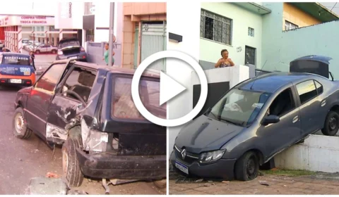 VÍDEO: homem embriagado causa acidente de trânsito na Zona Sul de Manaus