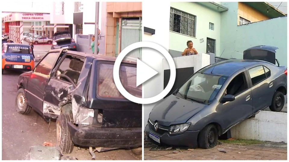 VÍDEO: homem embriagado causa acidente de trânsito na Zona Sul de Manaus