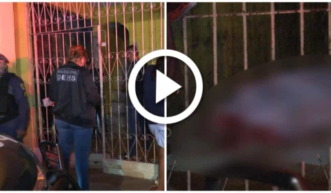 VÍDEO: vítima se esconde em casa, mas é baleada e morre no Bairro Compensa, Zona Oeste de Manaus