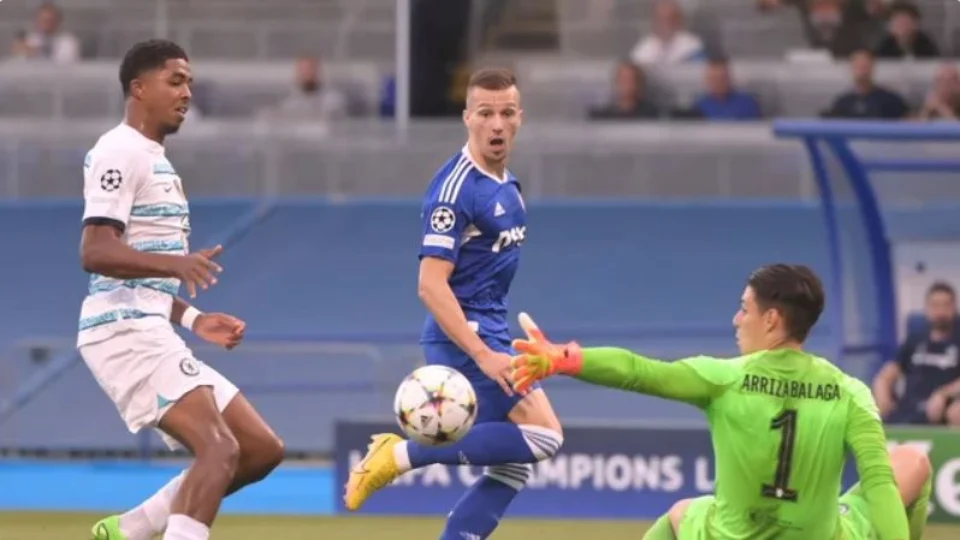 Chelsea estreia com revés de 1 a 0 para Dínamo Zagreb pela Liga dos Campeões da Uefa