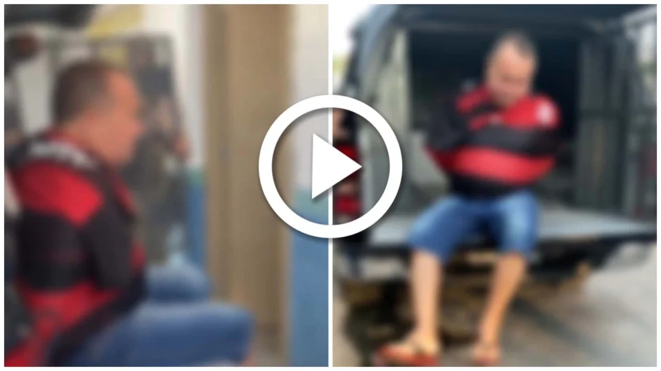 VÍDEO: idoso é preso suspeito de abuso sexual de sobrinhas em Manaus