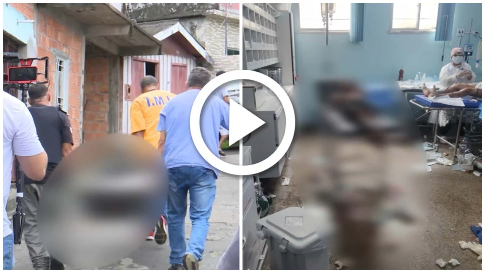 VÍDEO: homens são baleados na frente de SPA na Compensa, Zona Oeste de Manaus