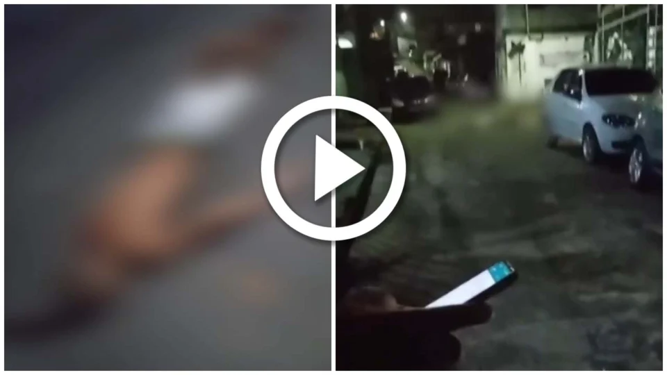 VÍDEO: homem não identificado é executado a tiros no Bairro Compensa, Zona Oeste de Manaus