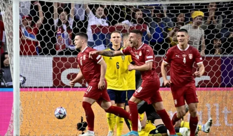 Adversária do Brasil na Copa do Mundo do Catar Sérvia vence Suécia por 1 a 0 na Liga das Nações