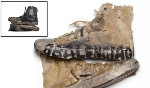 Marca de luxo lança tênis com aparência de sujo e velho; preço do calçado pode chegar a R$ 10 mil