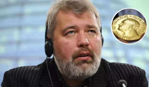 Jornalista russo leiloará prêmio Nobel da Paz para ajudar crianças ucranianas