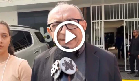 Eleições 2022: candidato a vice-governador do AM Thomaz Barbosa chega para debate no Grupo Norte de Comunicação