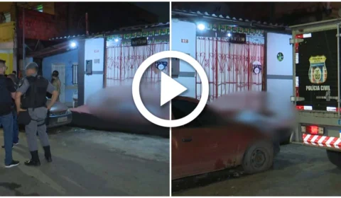 VÍDEO: pistoleiros matam duas pessoas durante forte chuva na Zona Oeste de Manaus