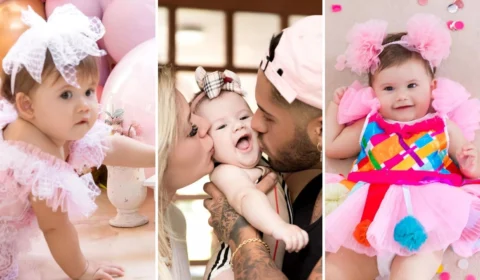 Virginia Fonseca e Zé Felipe comemoram 1 ano da filha, Maria Alice