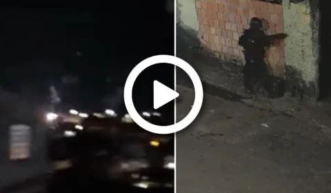 VÍDEO: após morte de filho de Zé Roberto e foguetórios, segurança é reforçada nas ruas de Manaus