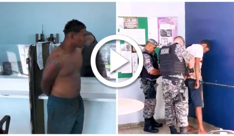 VÍDEO: dupla é presa suspeita de praticar assaltos na orla de Manaus