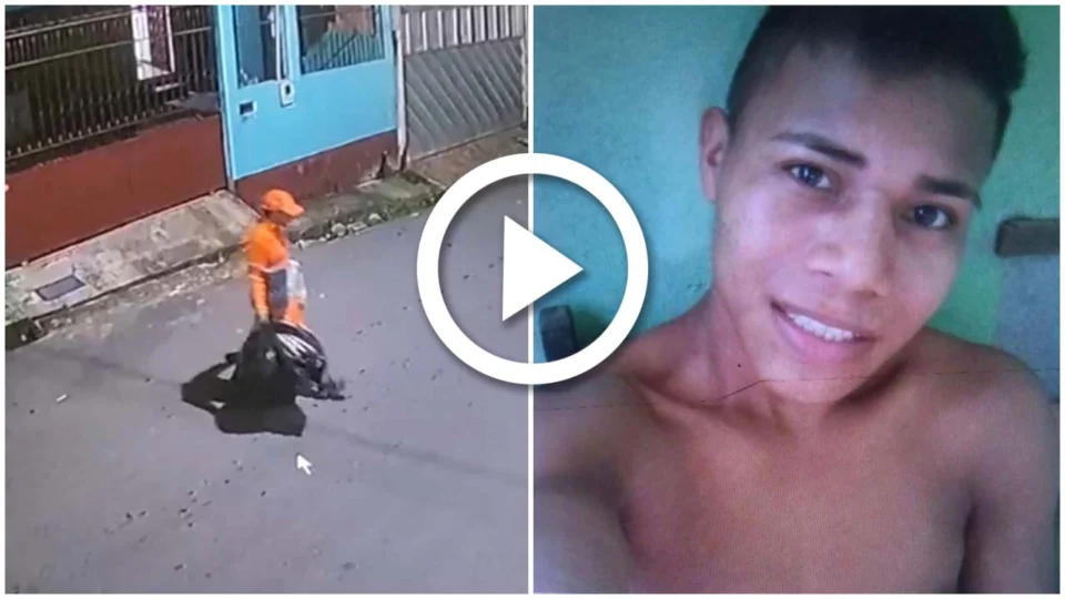 VÍDEO: gari de 25 anos morre depois de ser baleado em assalto na Zona Sul de Manaus