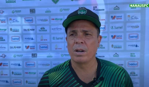Manaus FC recebe Figueirense pela Série C do Brasileiro e técnico Evaristo Piza pede ‘efetividade ofensiva’