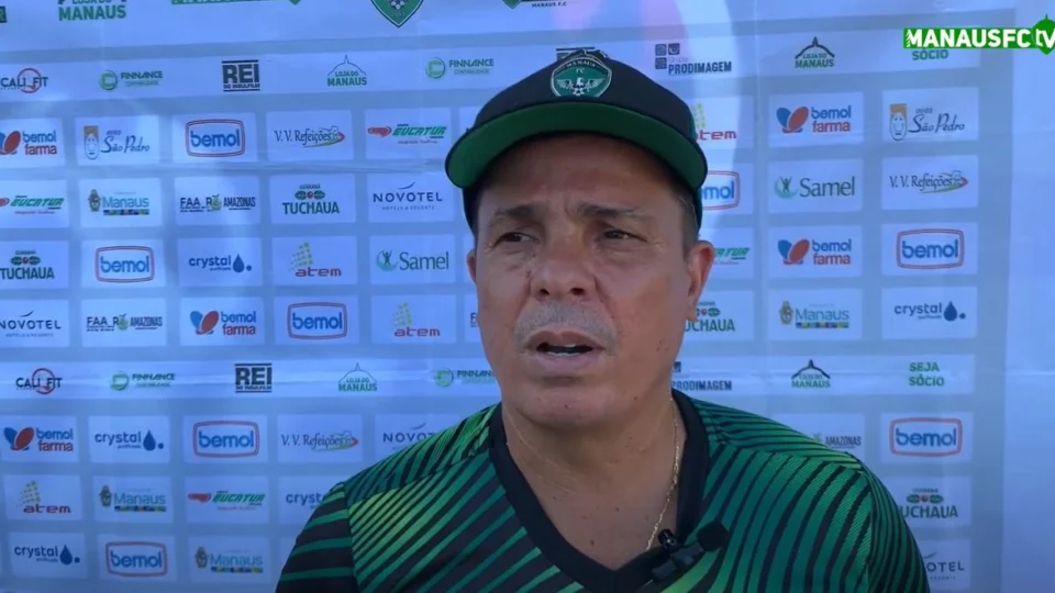 Manaus FC recebe Figueirense pela Série C do Brasileiro e técnico Evaristo Piza pede ‘efetividade ofensiva’
