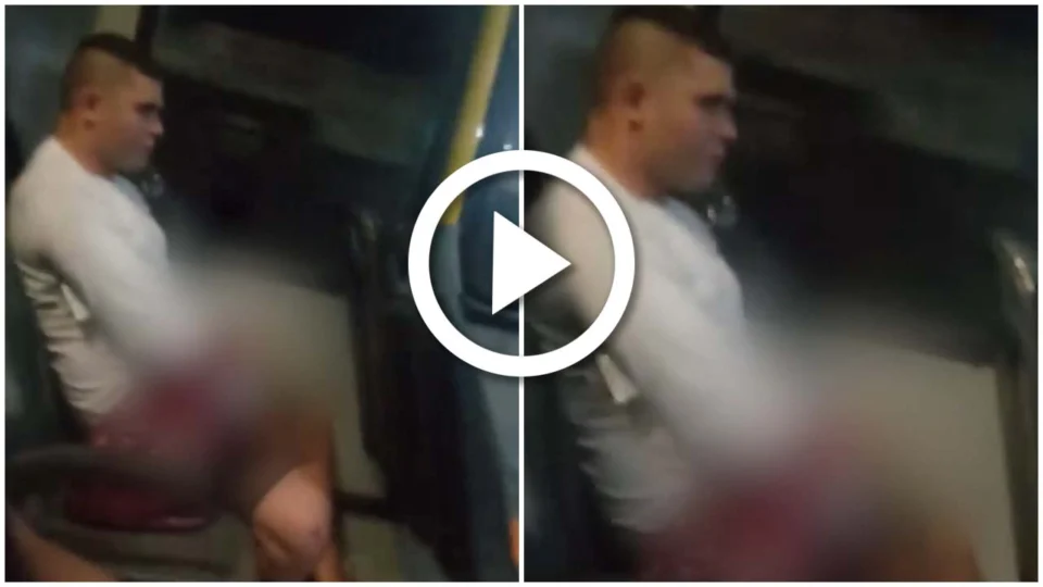 VÍDEO: jovens são vítimas de importunação sexual dentro de ônibus do transporte público de Manaus
