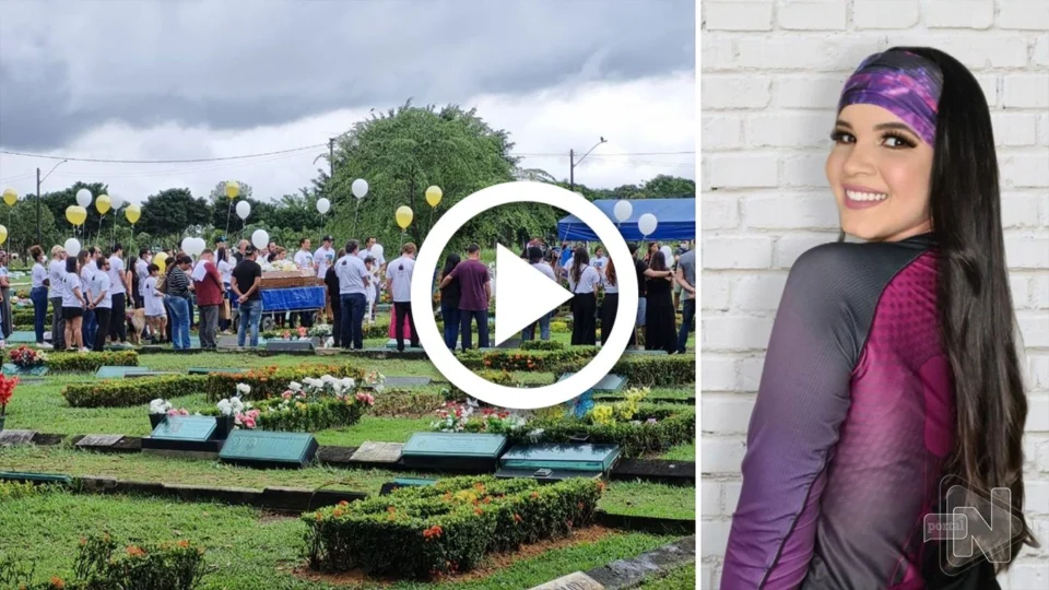 VÍDEO: familiares e amigos prestam últimas homenagens a paraquedista encontrada morta em Manaus