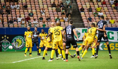 Manaus FC decepciona e sofre revés de 2 a 1 pro Volta Redonda pela Série C do Brasileiro