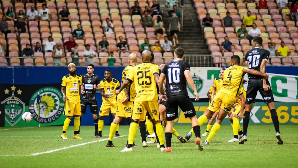 Manaus FC decepciona e sofre revés de 2 a 1 pro Volta Redonda pela Série C do Brasileiro