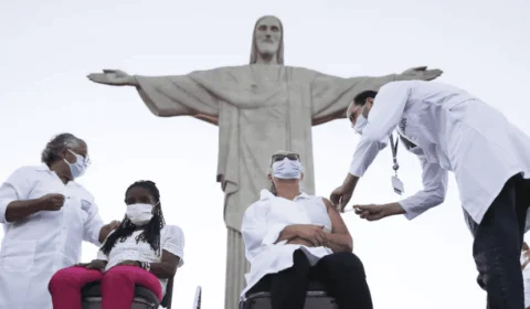 Mapa da vacinação: quase 80% dos brasileiros completam primeiro ciclo