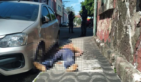 Homem é encontrado morto com perfurações pelo corpo no Centro de Manaus