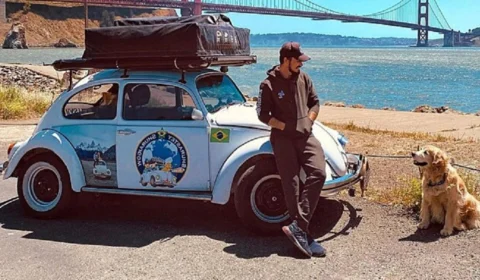 Influenciador e cão mortos em acidente nos EUA serão homenageados no Brasil neste fim de semana