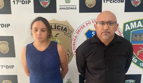 Dupla é presa após aplicar golpe em mais de 50 empresários, em Manaus