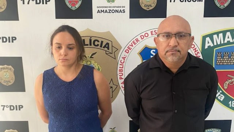 Dupla é presa após aplicar golpe em mais de 50 empresários, em Manaus