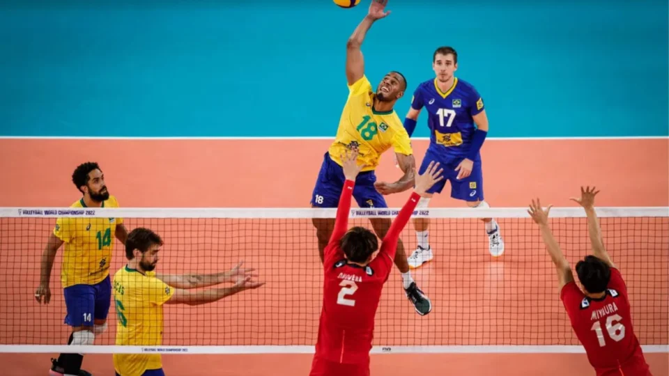 Brasil enfrenta Catar pelo Mundial de Vôlei Masculino na  Eslovénia e Polônia nesta terça-feira (30)