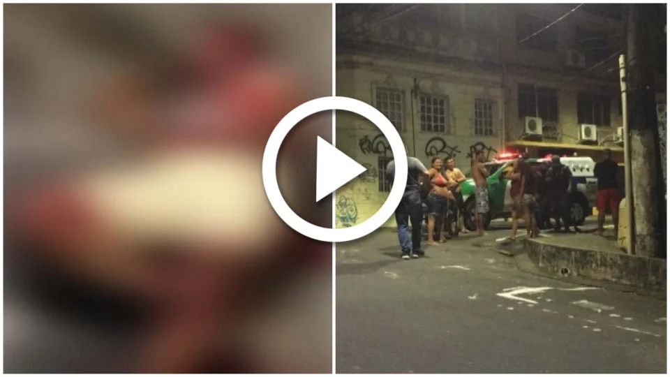 VÍDEO: homem foi espancado e esfaqueado durante um assalto na Zona Sul de Manaus