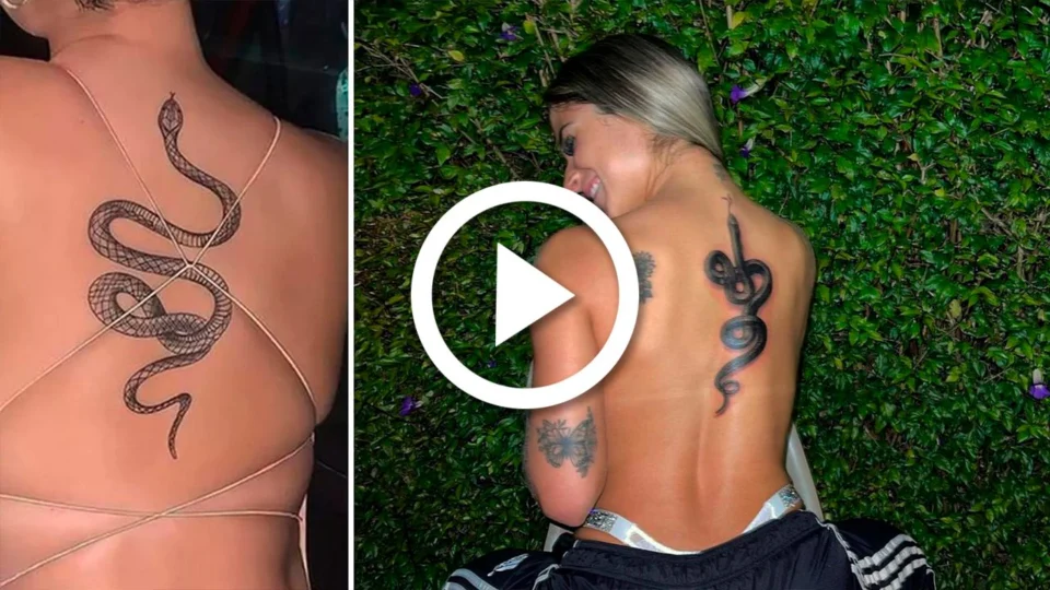 VÍDEO: influencer faz tatuagem escondida da mãe e se arrepende ao ver resultado: ‘Não foi o que pedi’