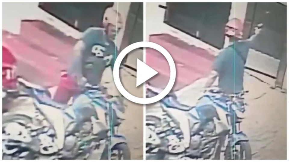 VÍDEO: jovem sofre tentativa de assalto na porta de casa na Zona Sul de Manaus