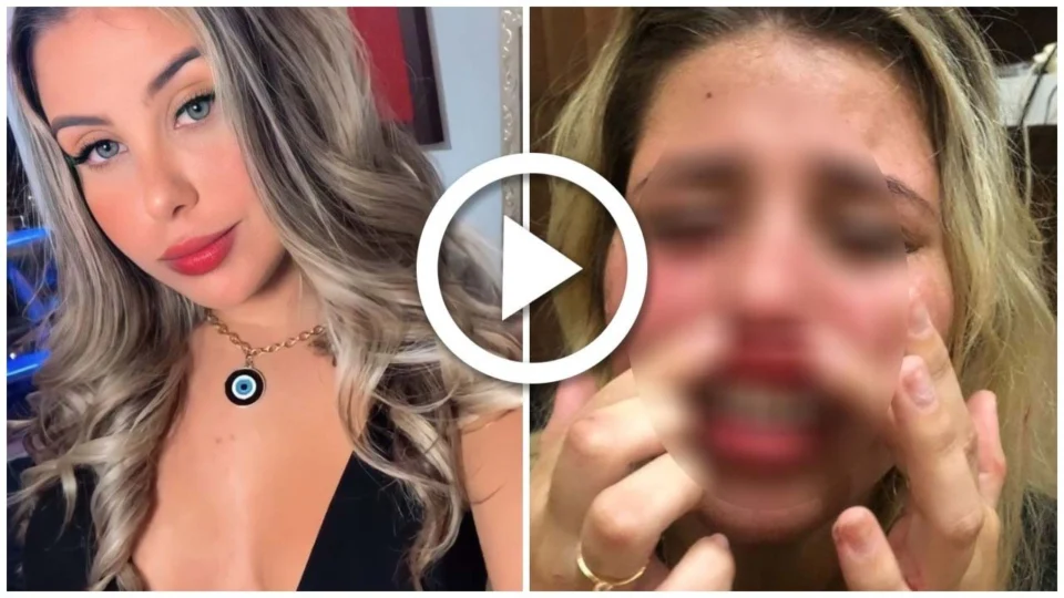 VÍDEO: influencer do RJ é espancada e pede socorro nas redes sociais