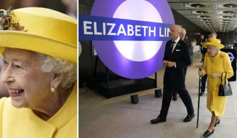 Rainha Elizabeth faz aparição surpresa em inauguração de linha de metrô em Londres