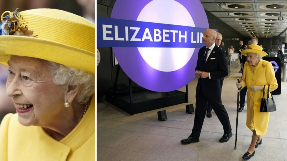 Rainha Elizabeth faz aparição surpresa em inauguração de linha de metrô em Londres