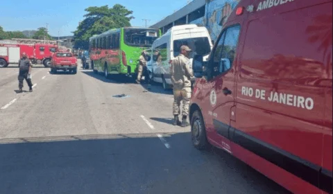 Acidente de ônibus deixa pelo menos 13 feridos no Rio de Janeiro