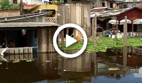 VÍDEO: cheia deixa 23 municípios do Amazonas em alerta