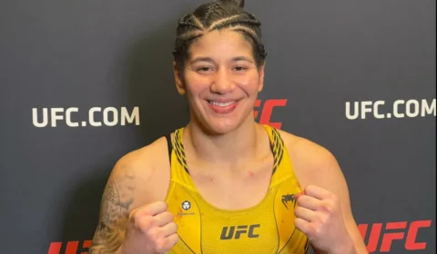 Ketlen Vieira mostra confiança para encarar Holly Holm no UFC 206 em Las Vegas, nos Estados Unidos