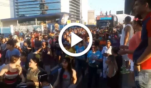 VÍDEO: ‘Marcha para Jesus’ altera trânsito em Manaus