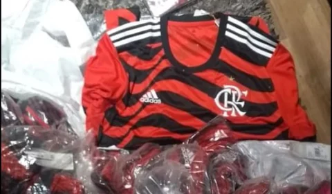 Vinte e cinco mil itens oficiais do Flamengo são roubados e prejuízo está avaliado em mais de R$ 1,6 milhão
