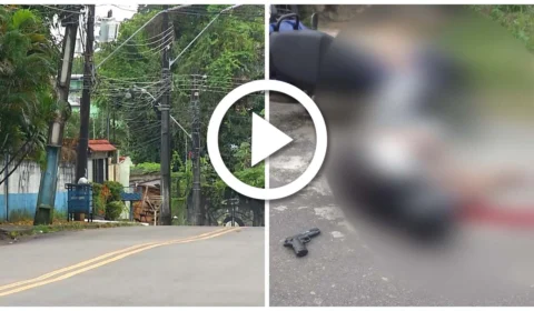 VÍDEO: jovem é baleado por pistoleiros em ataque na Zona Oeste de Manaus
