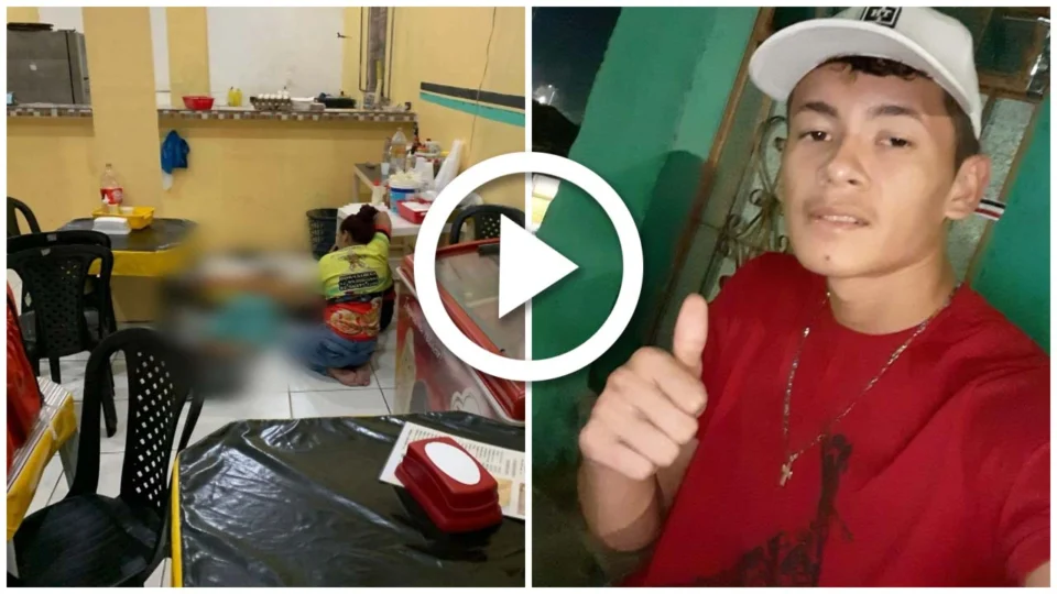VÍDEO: homem é assassinado em lanchonete no Bairro Alfredo Nascimento, Zona Leste de Manaus