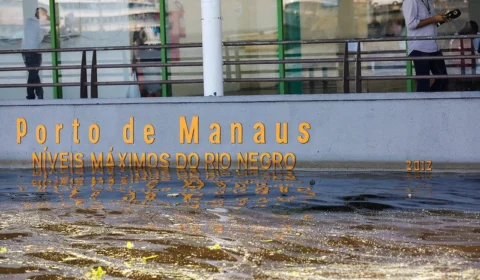 Com 29,44 metros, nível do Rio Negro já registra oitava maior cheia da história de Manaus